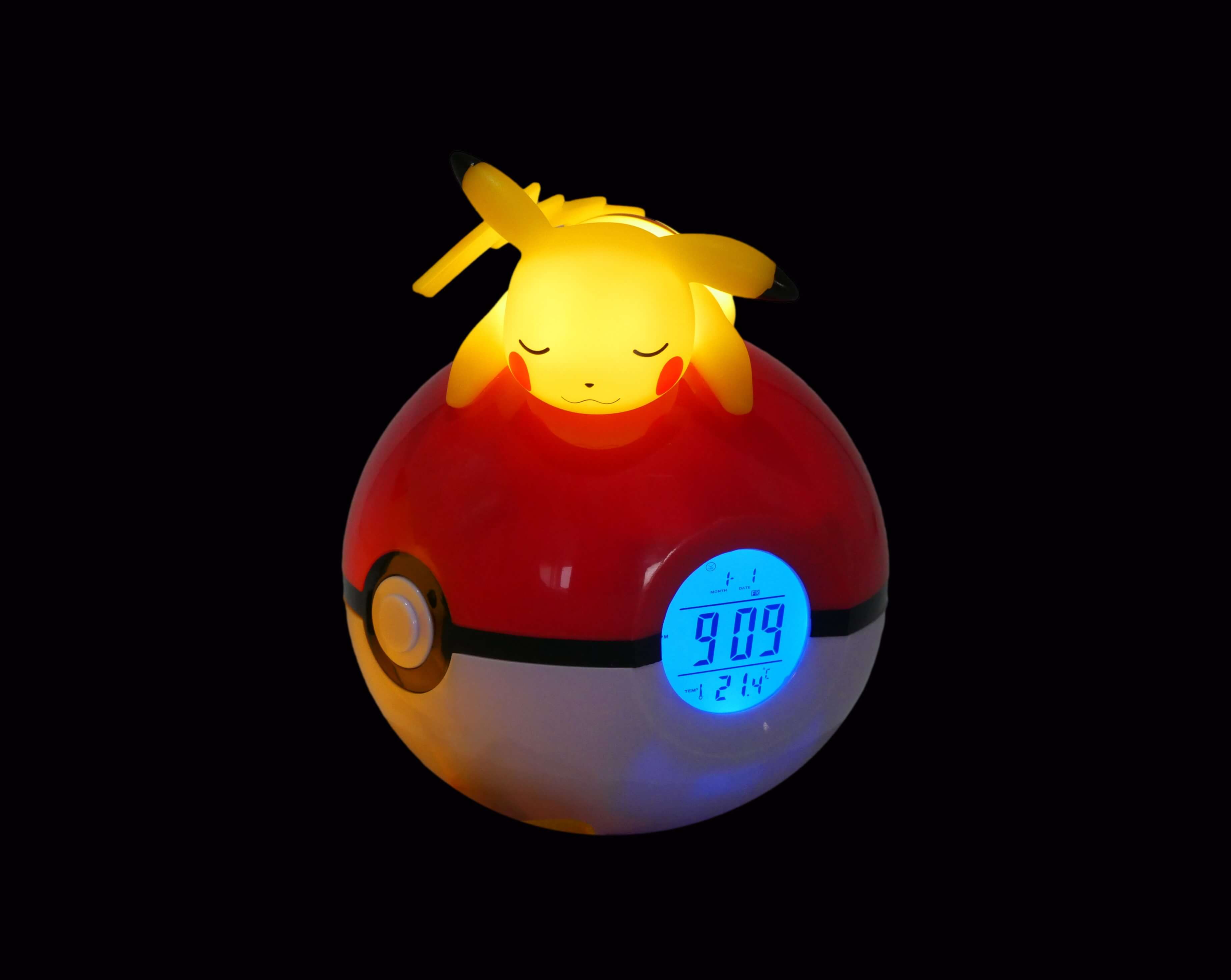 Réveil FM lumineux Pokémon Pikachu