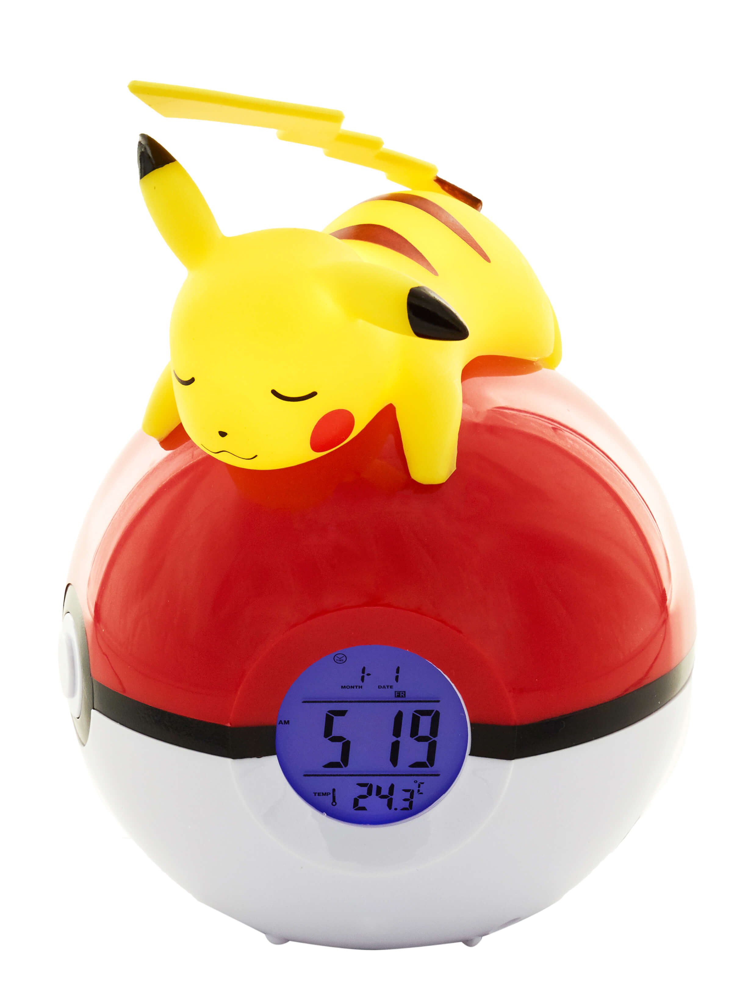 Réveil FM lumineux Pokémon Pikachu