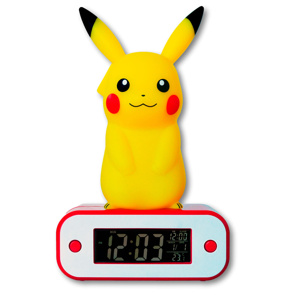 Réveil lumineux Pokémon Pikachu