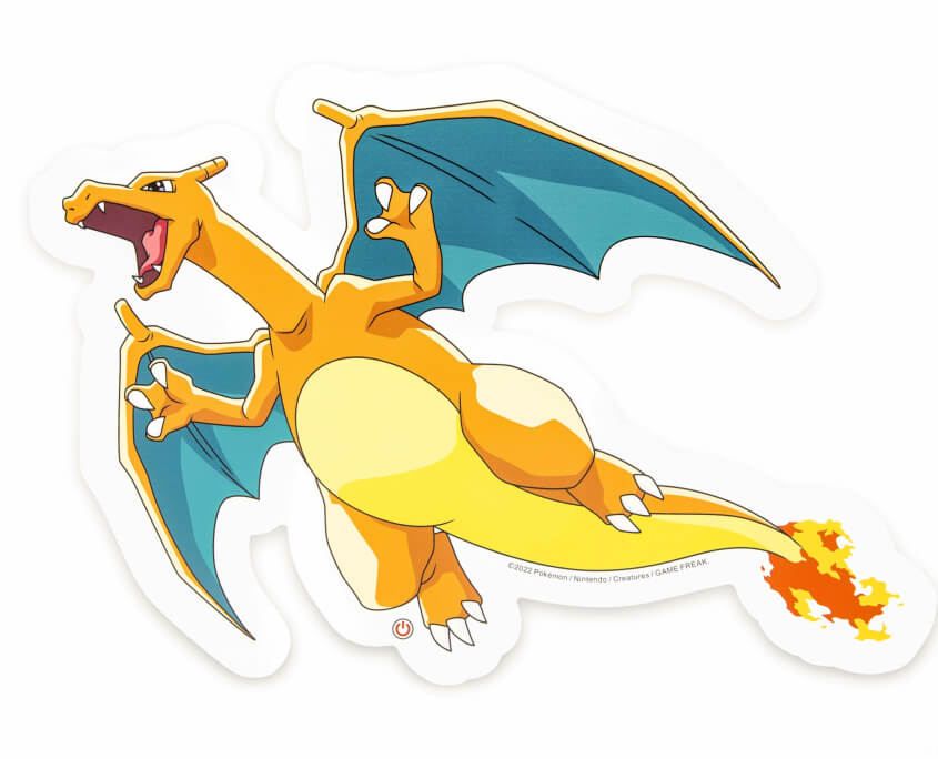 Lampe Murale Style Néon Dracaufeu Pokémon