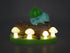 Scène lumineuse Pokémon Bulbizarre