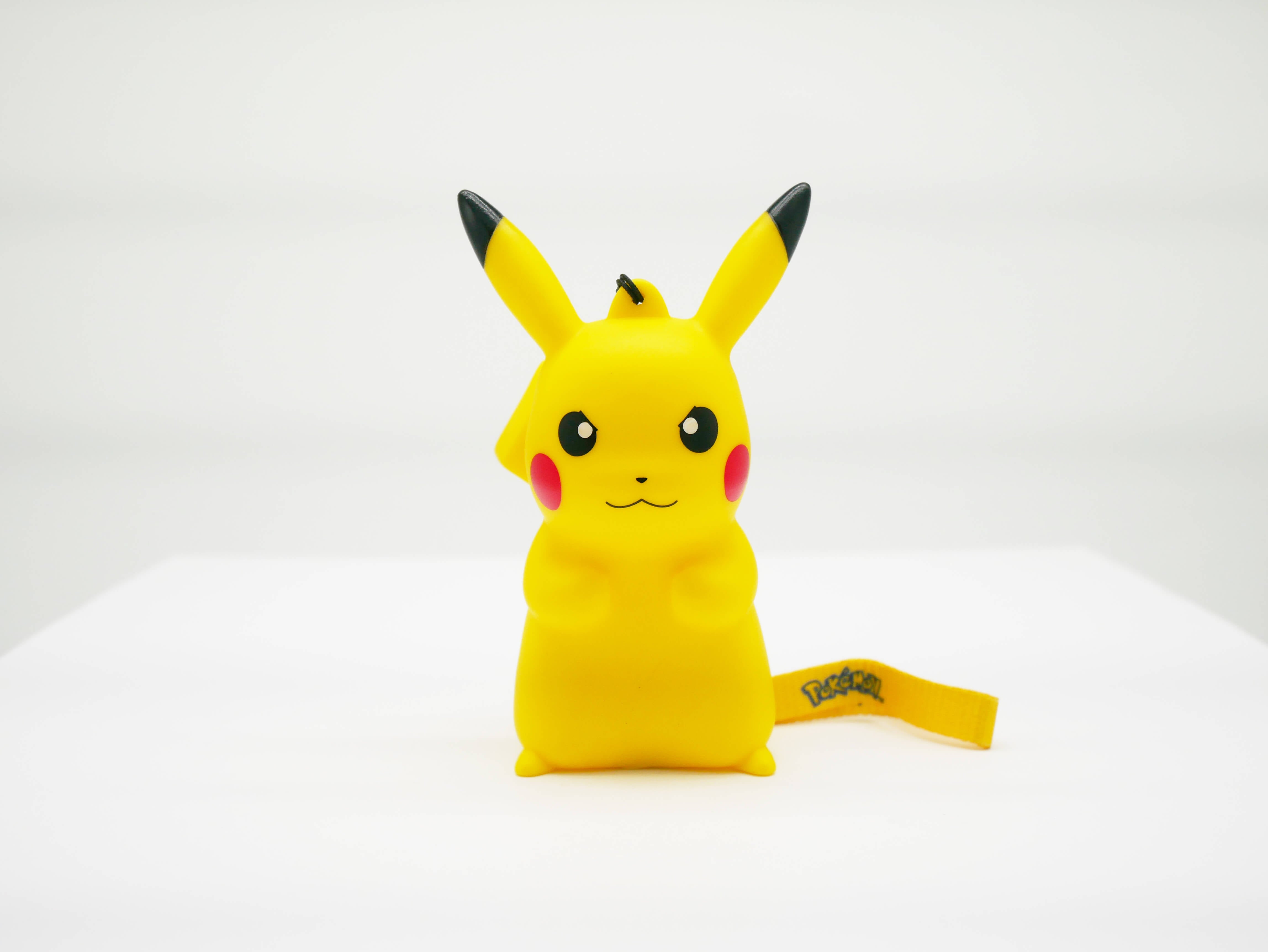 Light-Up Figurine Pokémon Pikachu Grumpy with handstrap