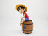 Réveil Luffy sur Tonneau One Piece
