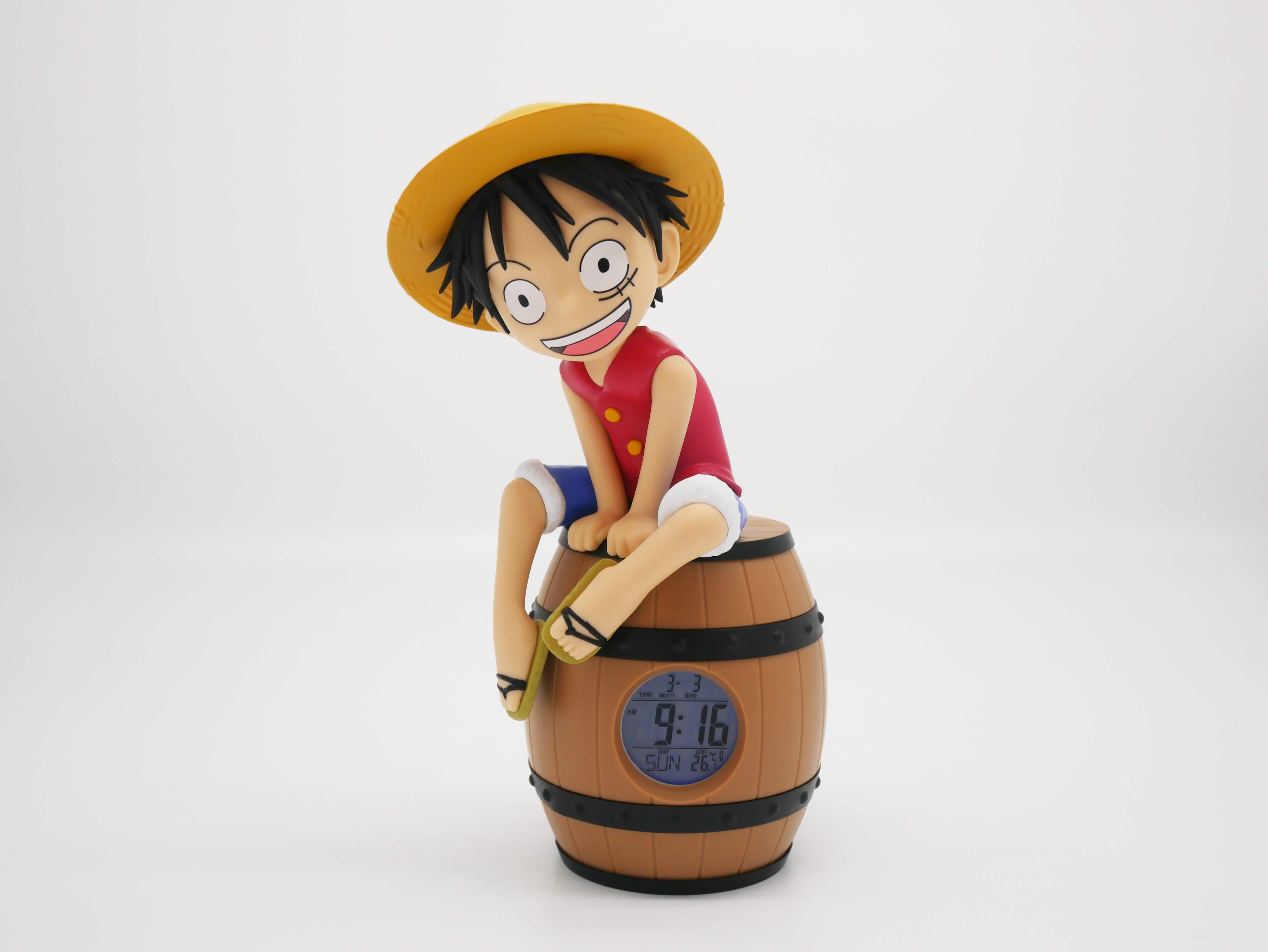 Réveil Luffy sur Tonneau One Piece