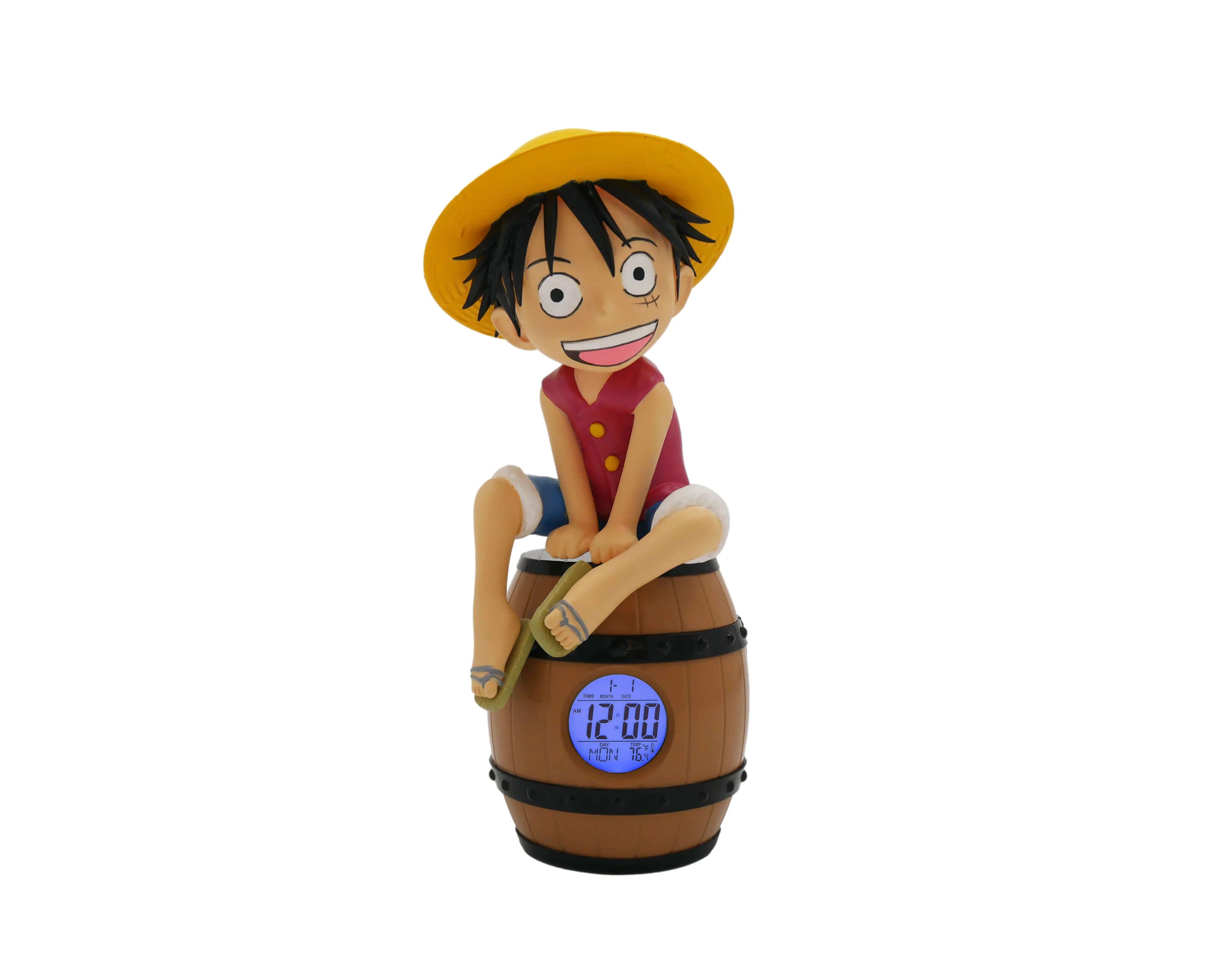 Réveil Luffy sur Tonneau One Piece