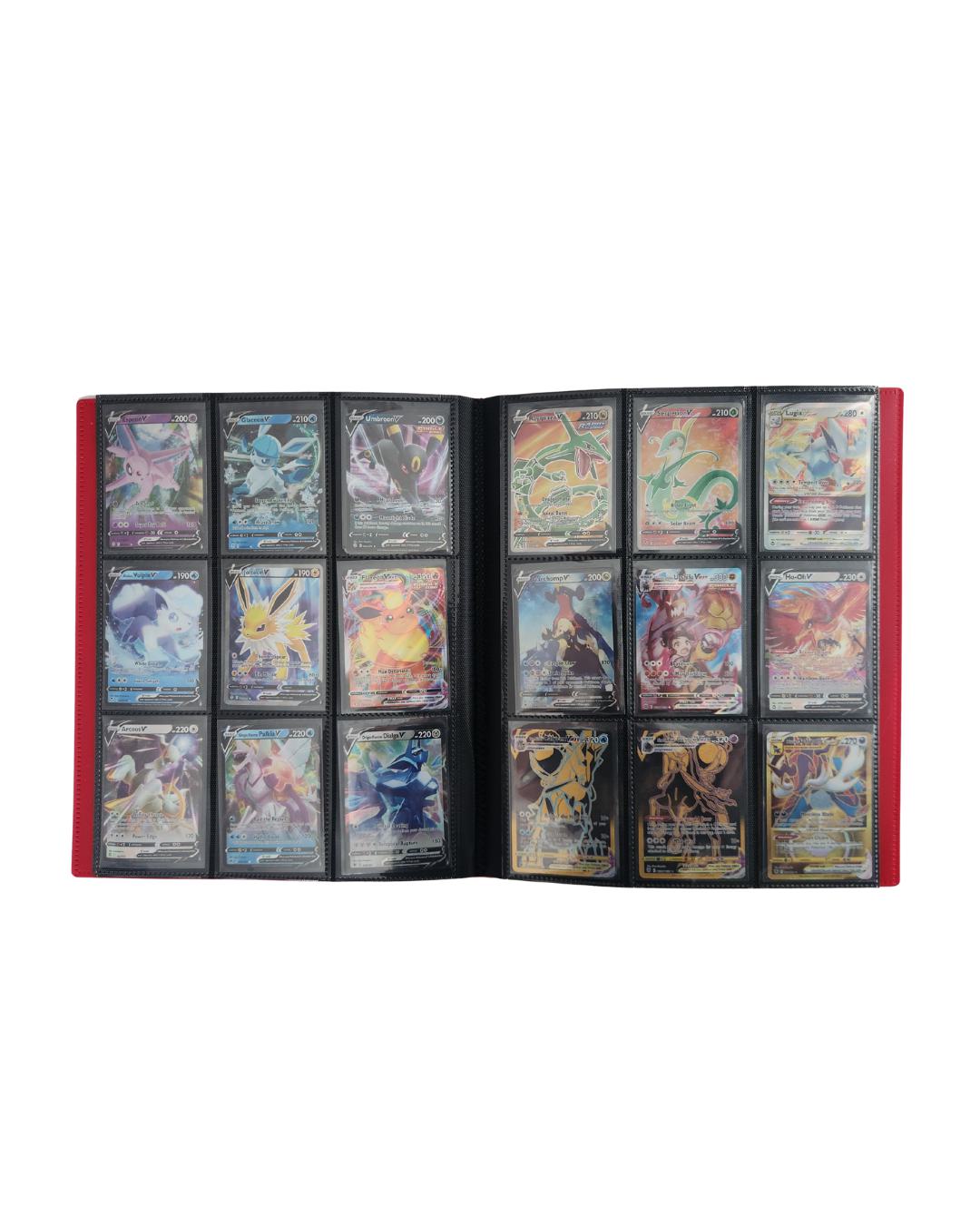 9 pocket card flex binder