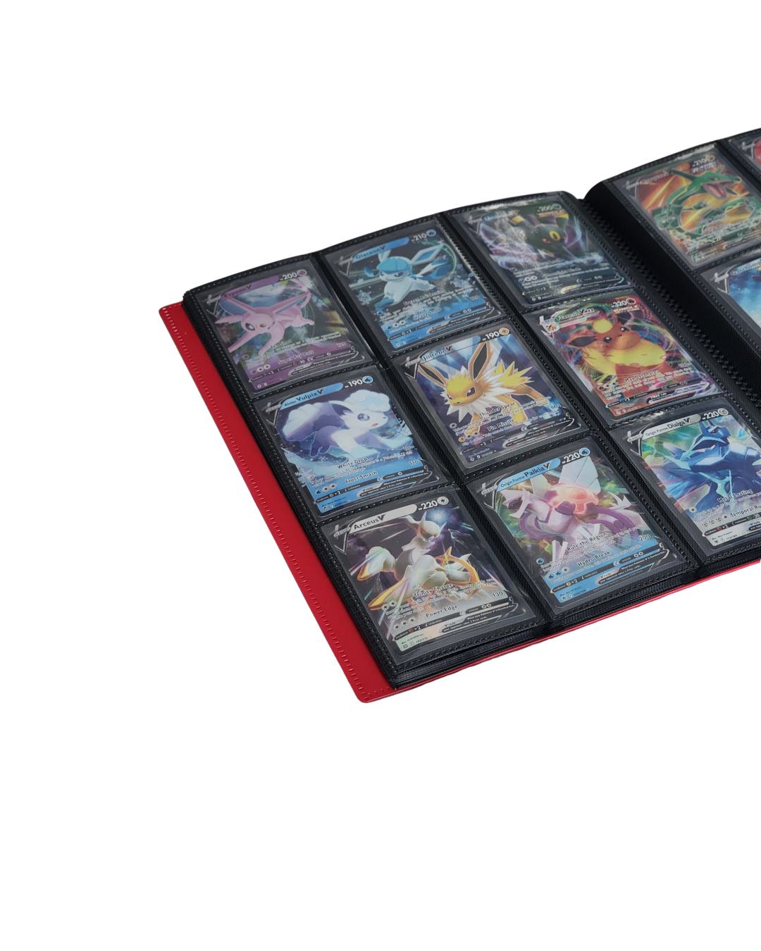 9 pocket card flex binder