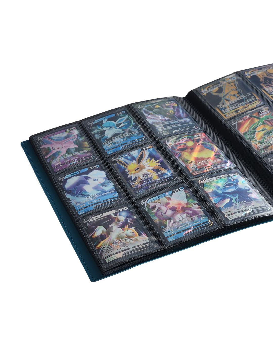9 pocket card flex binder