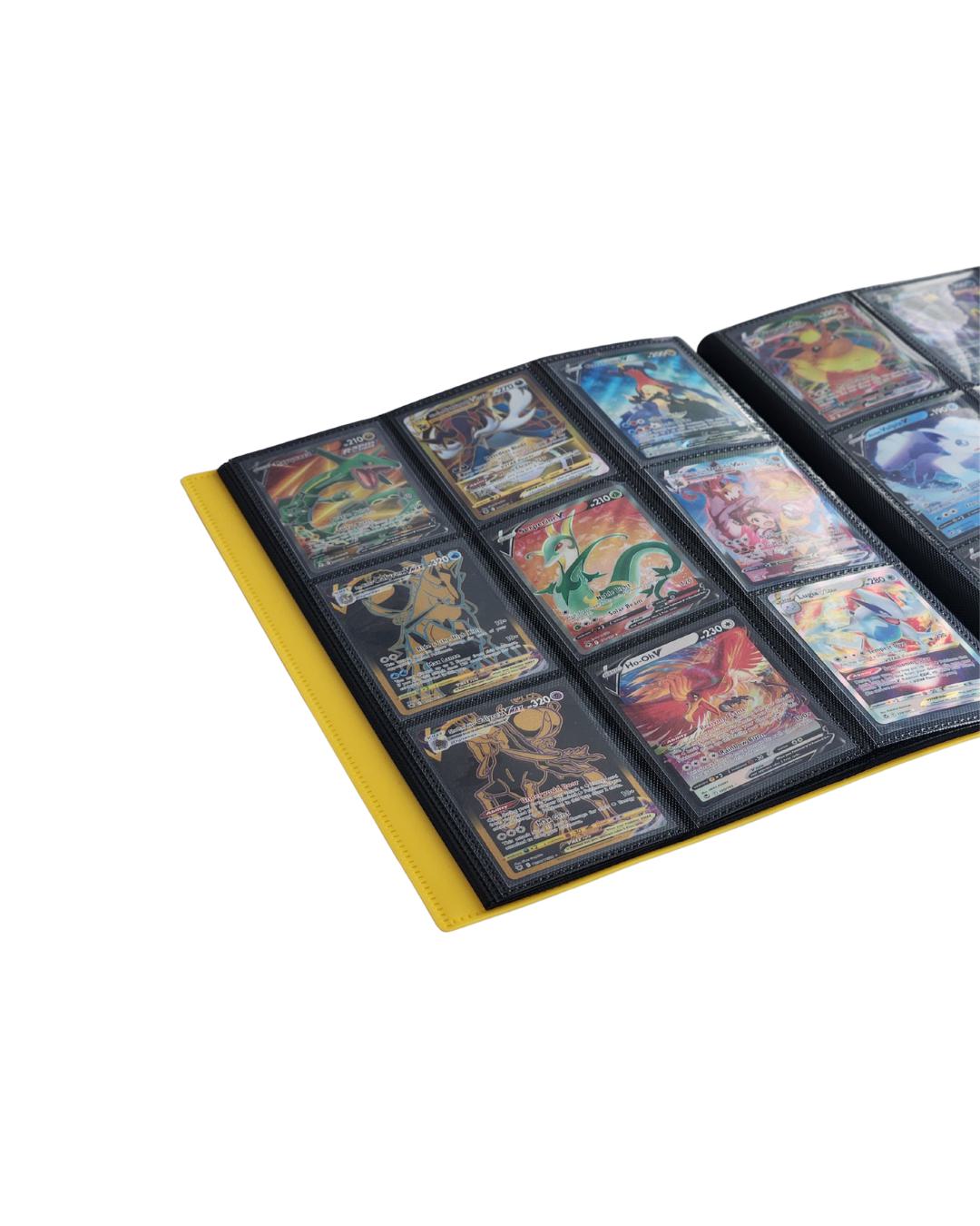 9 pocket card flex binder