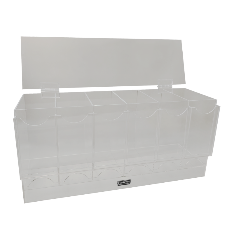 The Acrylic Box – Étui De Protection Premium 6 Mm Pour Boîte Booster Pokémon Japonaise – Protection UV Et Fermeture Magnétique – Taille Display Japonaise