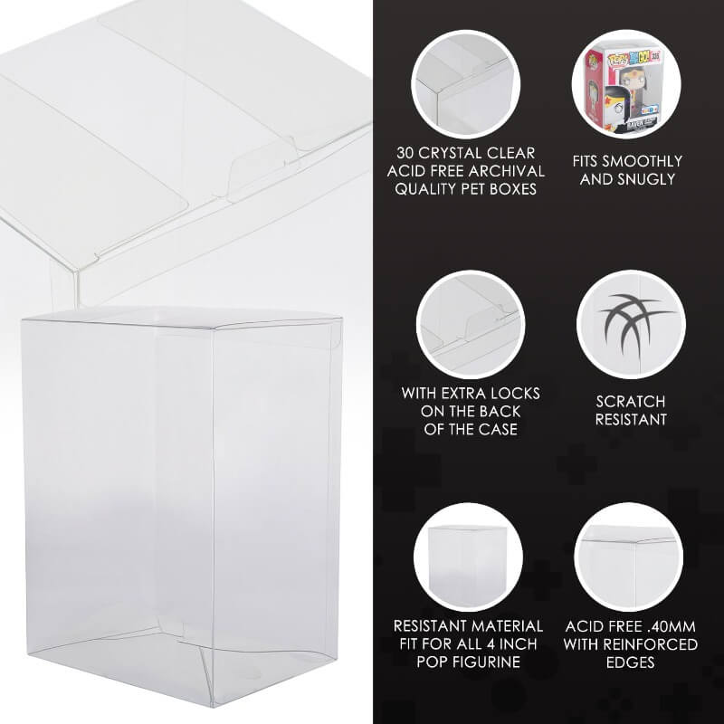 Protecteurs Funko Pop 4 pouces 0,35 mm