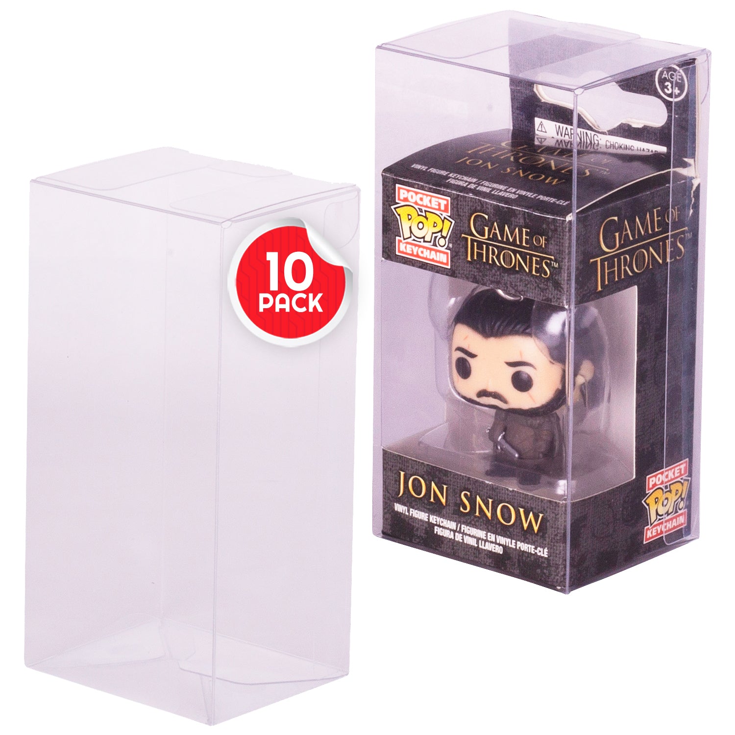 Porte-clés Funko Pop - Protecteurs PET