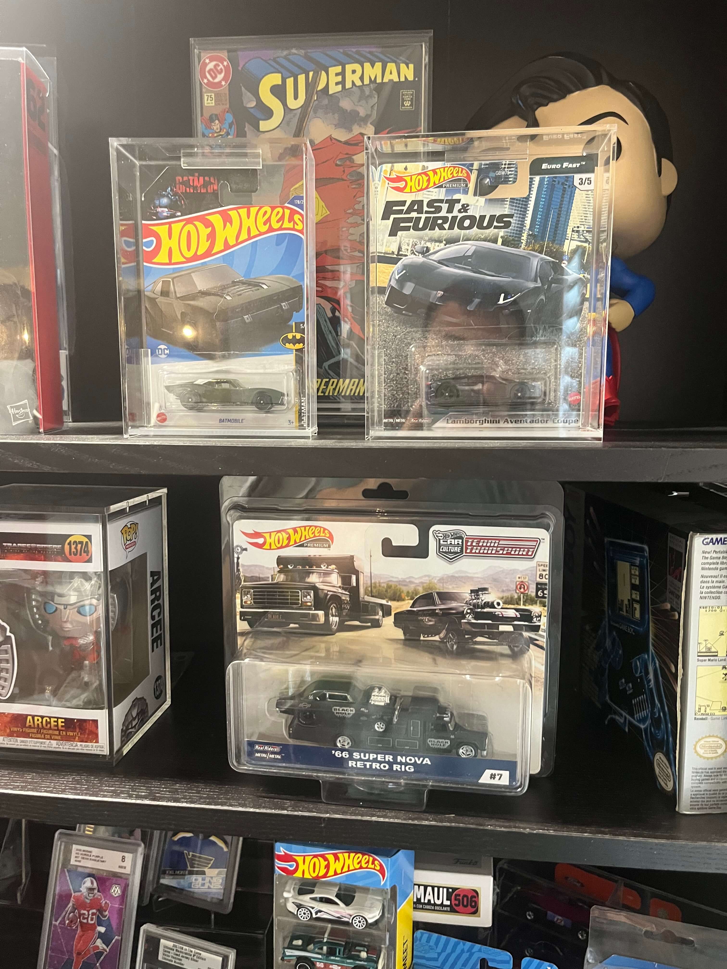 EVORETRO Blister Protectors for Hot Wheels Team Transportation