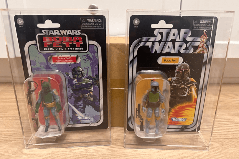 carded action figure display case EVORETRO Acrylic Display Case for Star Wars & GI Joe Figures – EVORETRO Canada