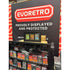 EVORETRO Card Wooden Display Frame, Magnetic holder