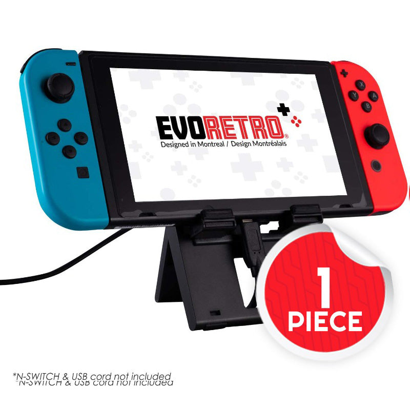 Evoretro Nintendo Switch Folding Stand In Black