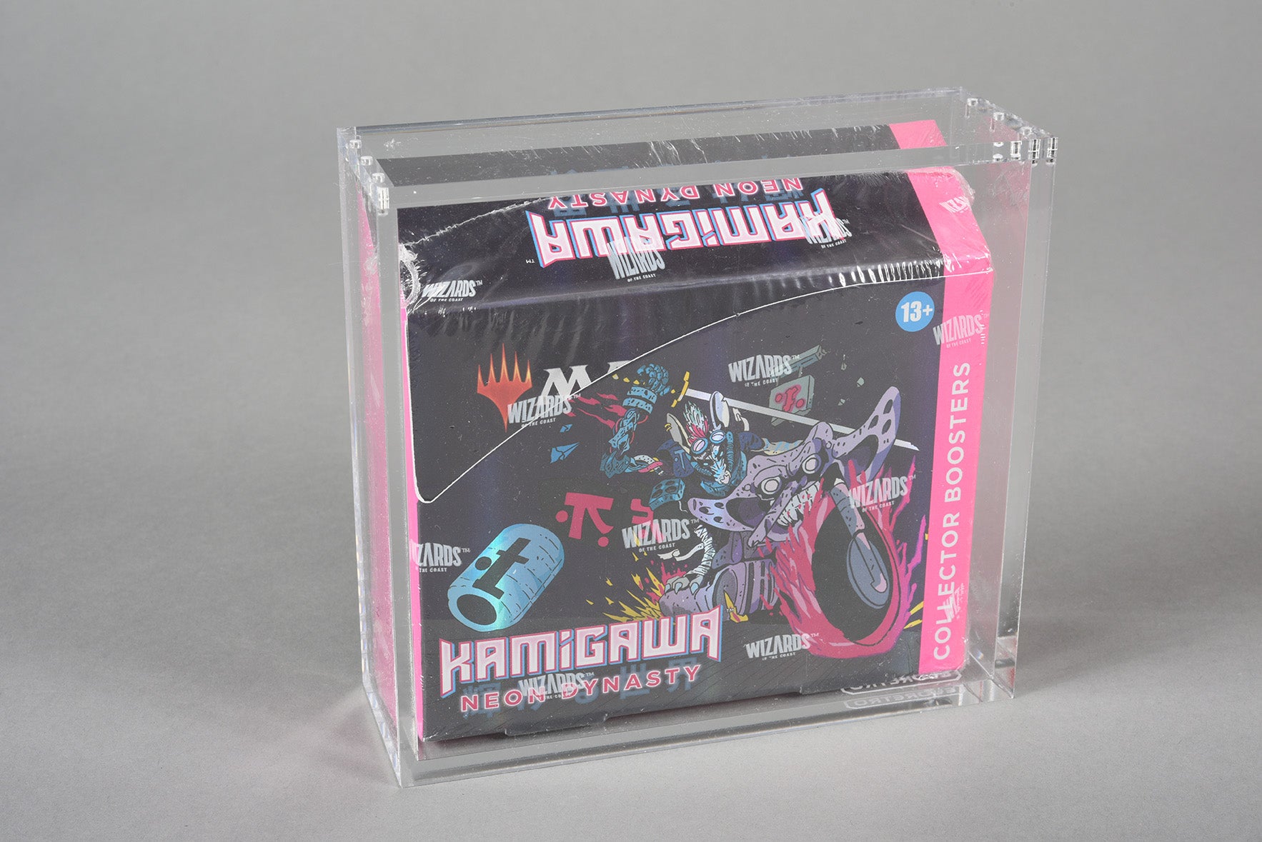 Magnetic Acrylic Display Case for MTG Universes Beyond: Final Fantasy Collector Boosters Box