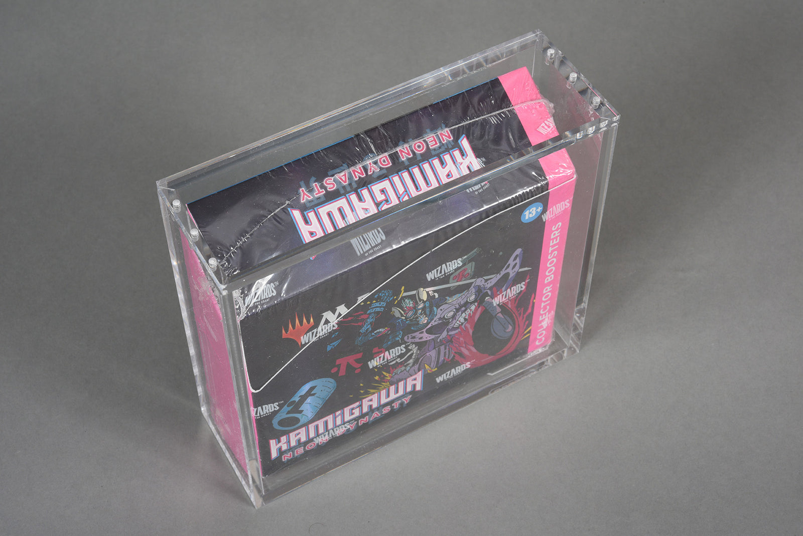 Magnetic Acrylic Display Case for MTG Universes Beyond: Final Fantasy Collector Boosters Box
