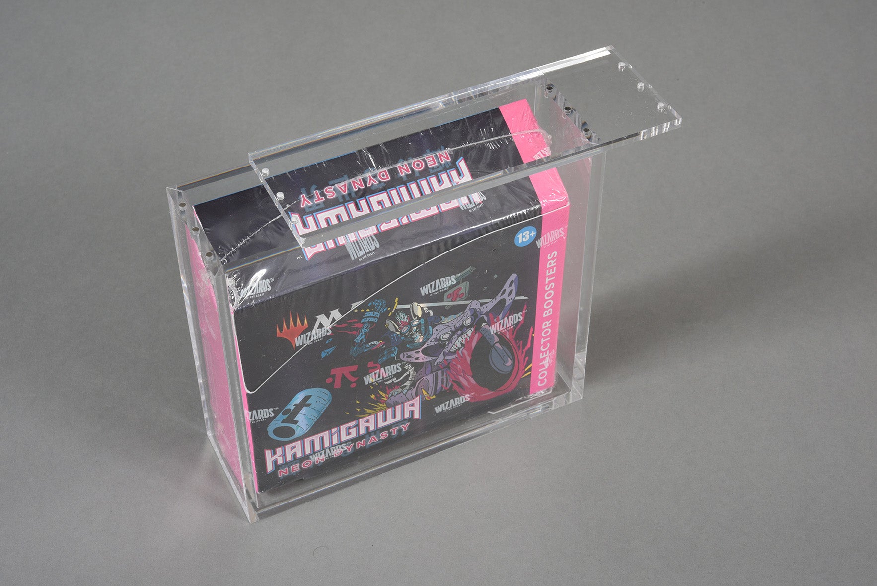 Magnetic Acrylic Display Case for MTG Universes Beyond: Final Fantasy Collector Boosters Box