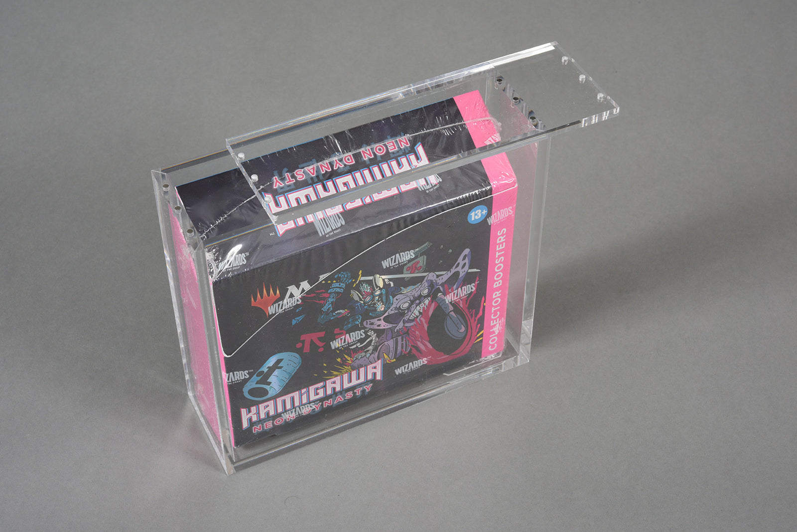 Magnetic Acrylic Display Case for MTG Universes Beyond: Final Fantasy Collector Boosters Box