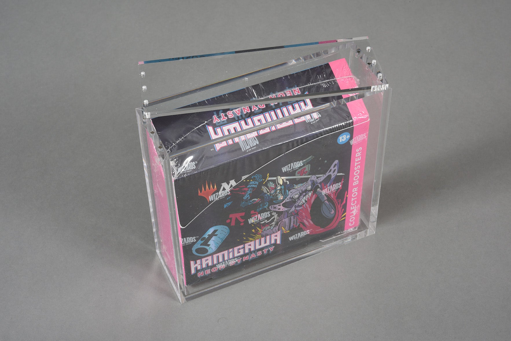 Magnetic Acrylic Display Case for MTG Universes Beyond: Final Fantasy Collector Boosters Box
