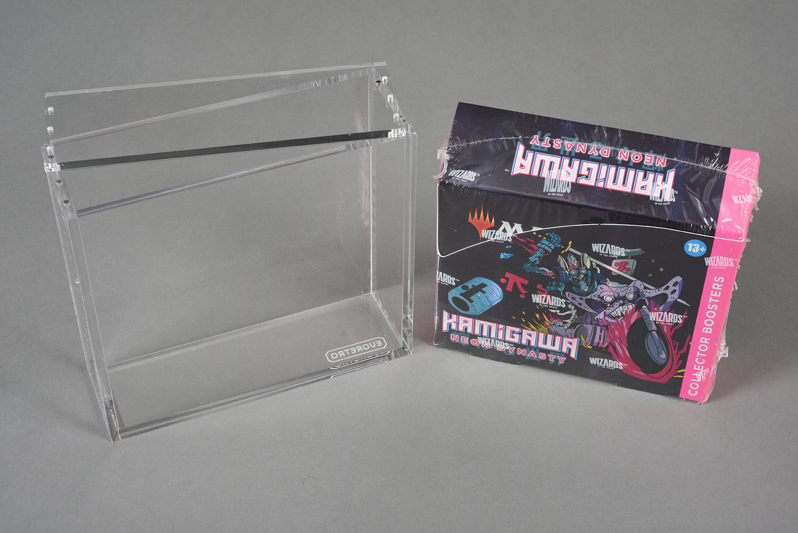 Magnetic Acrylic Display Case for MTG Universes Beyond: Final Fantasy Collector Boosters Box