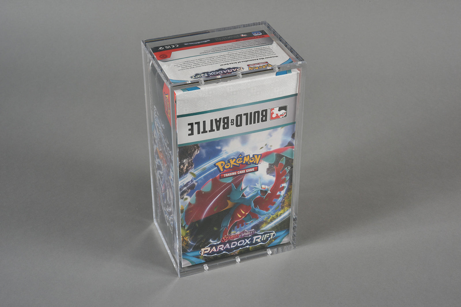 Magnetic Acrylic Display Case for Single Booster Bundle - Build and Battle Box