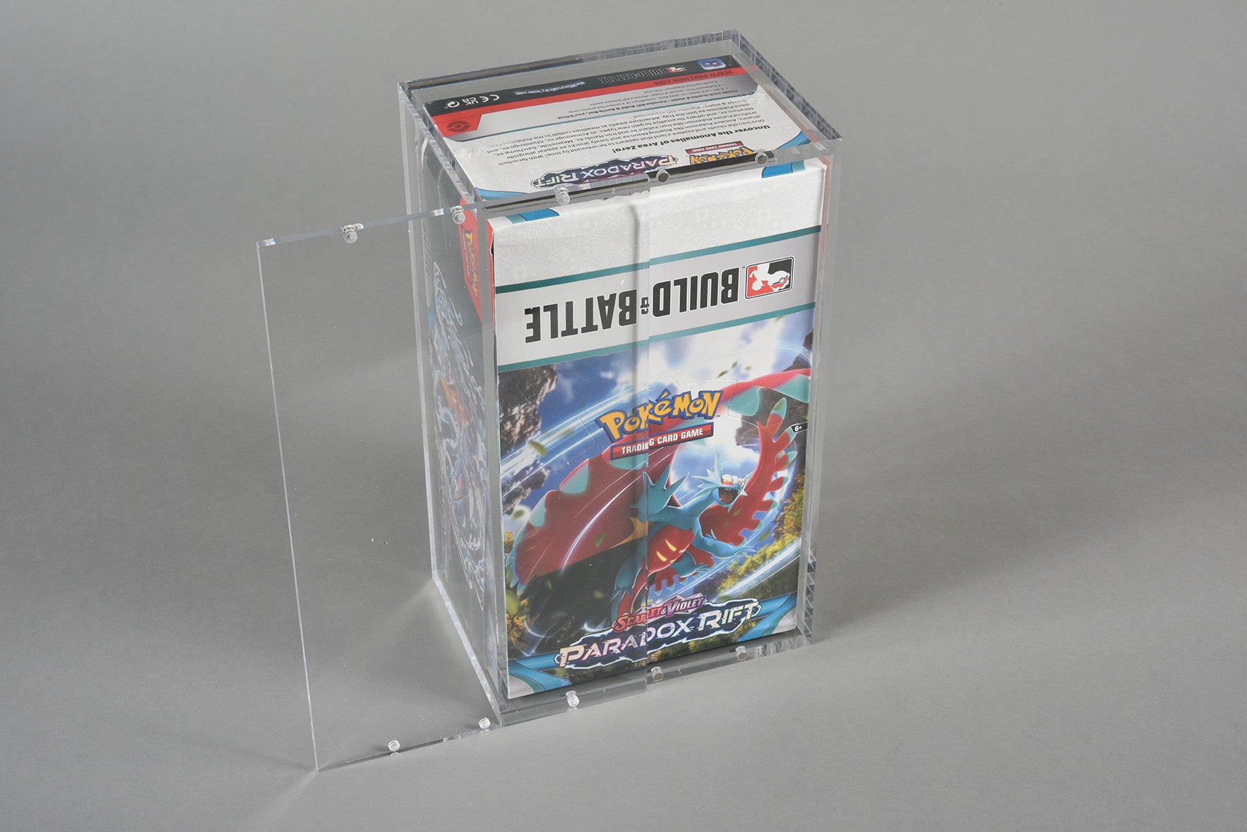 Magnetic Acrylic Display Case for Single Booster Bundle - Build and Battle Box