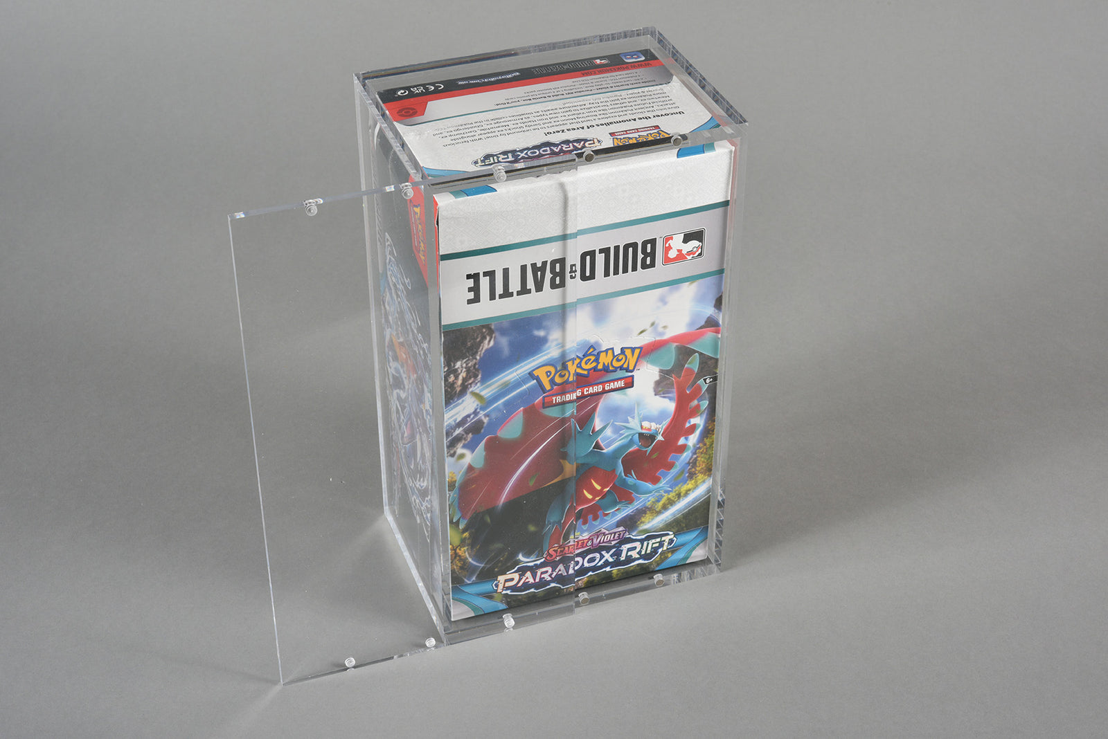 Magnetic Acrylic Display Case for Single Booster Bundle - Build and Battle Box