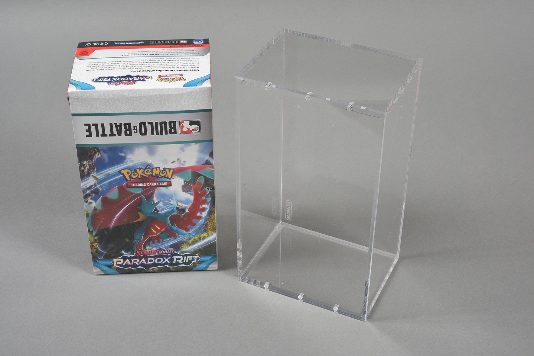 Magnetic Acrylic Display Case for Single Booster Bundle - Build and Battle Box