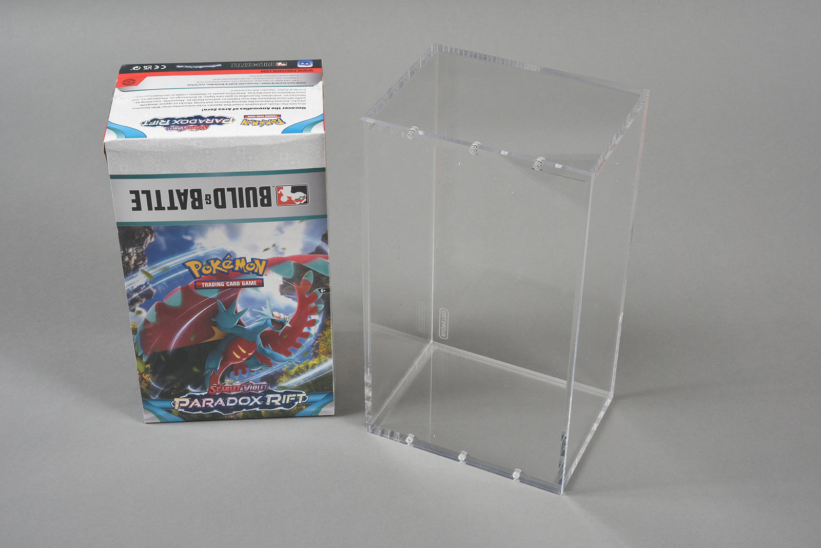 Magnetic Acrylic Display Case for Single Booster Bundle - Build and Battle Box