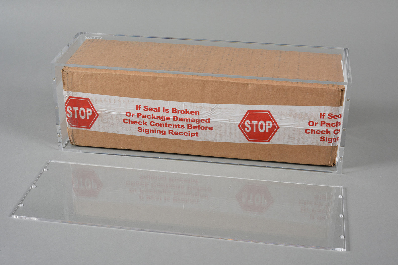 Magnetic Acrylic Display Case for Case of 6 English Booster Box