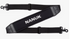 Black Nanuk shoulder strap on a white background