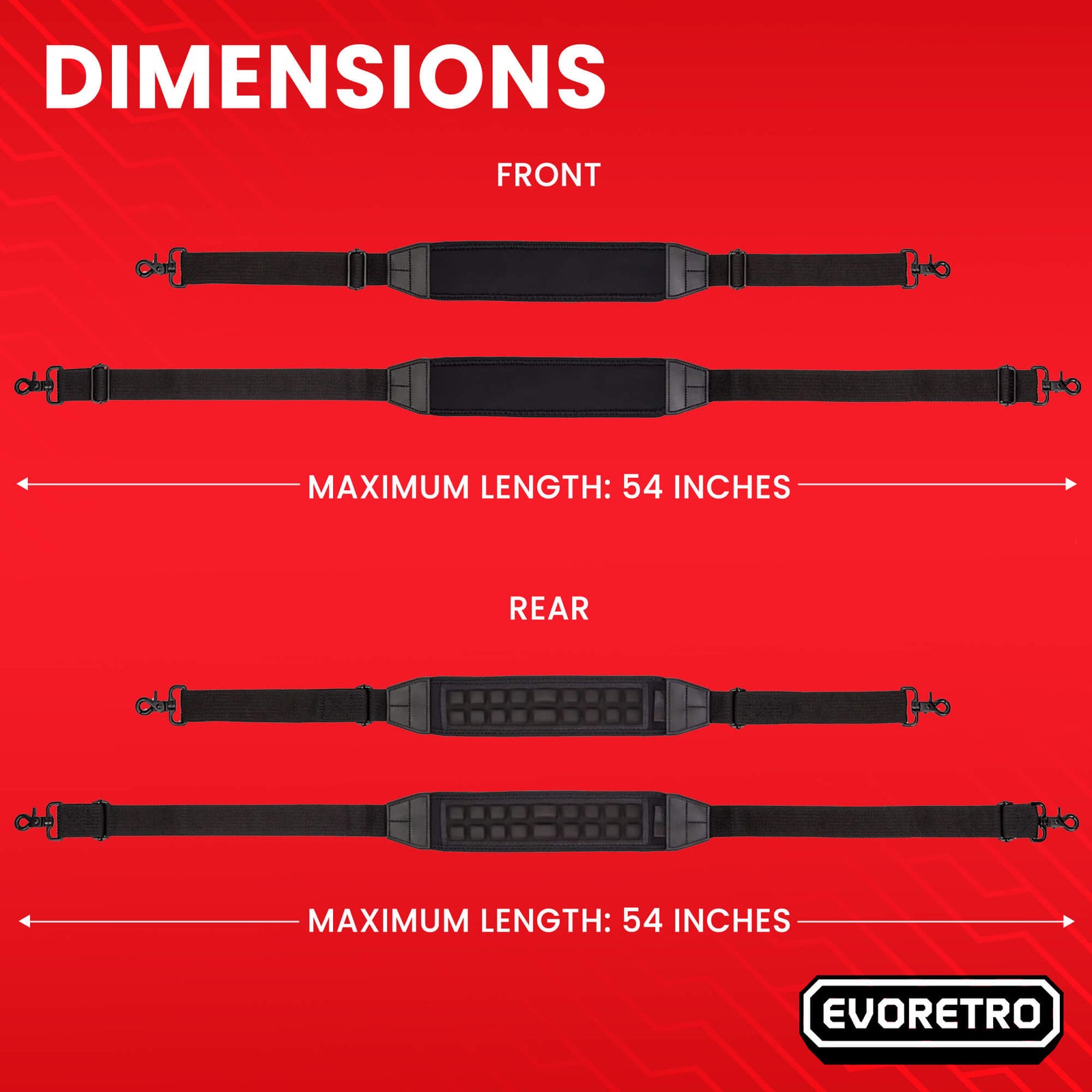 EVORETRO Shoulder Strap – Compatible with EVORETRO & Nanuk Cases