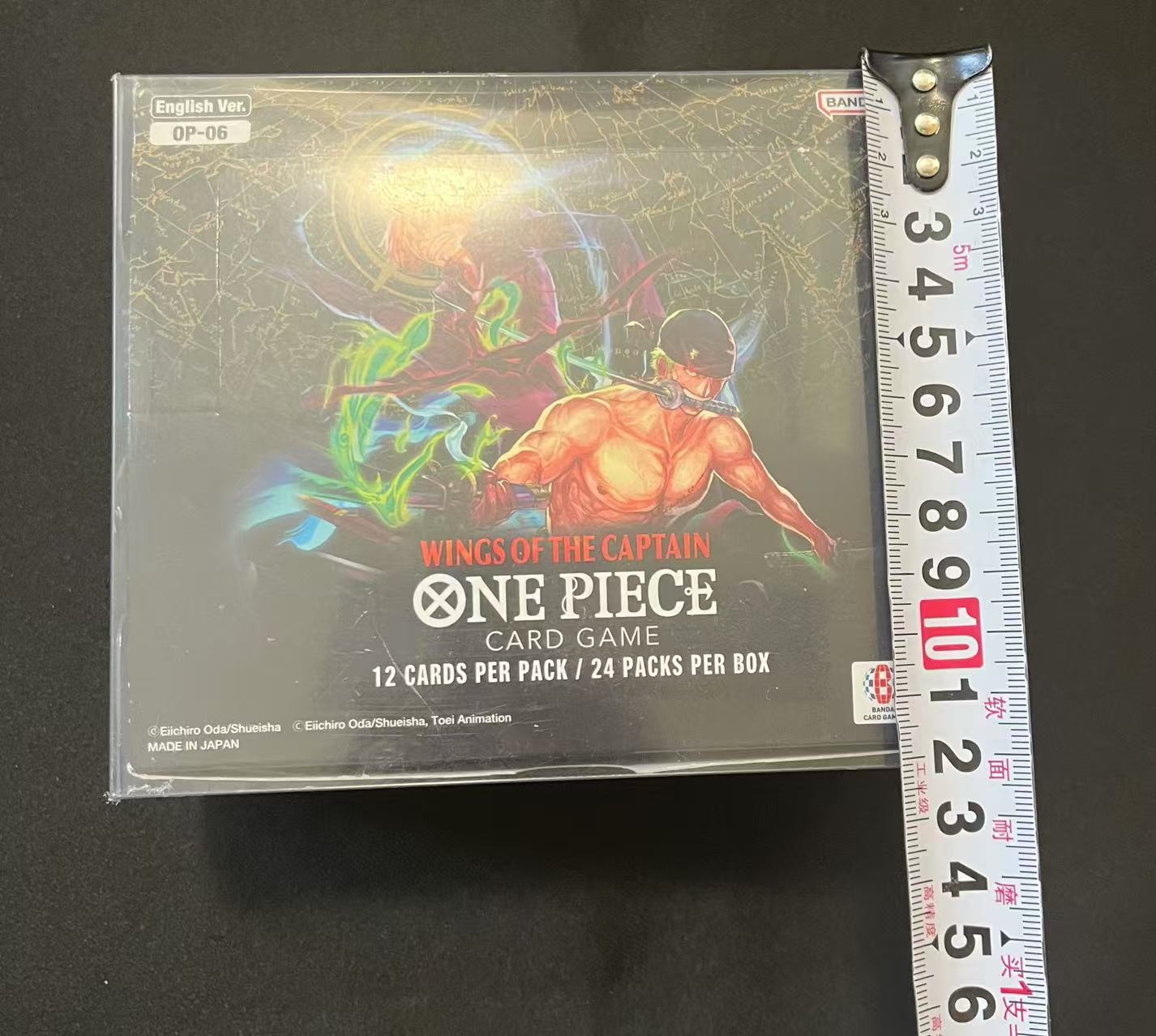 One Piece Booster Box PET Protectors (English, OPP 4-6, 0.40mm, 5-Pack)