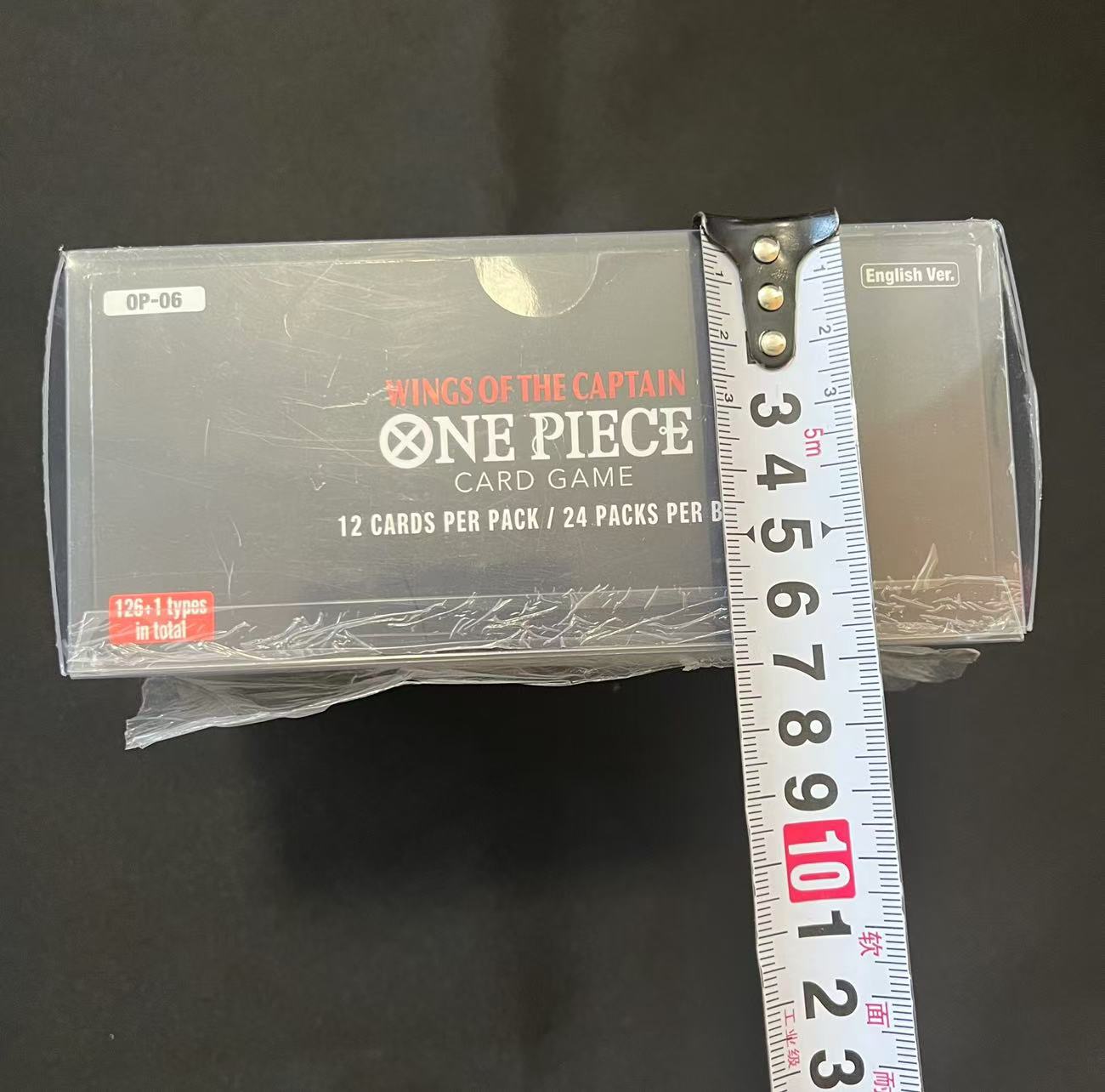 One Piece Booster Box PET Protectors (English, OPP 4-6, 0.40mm, 5-Pack)