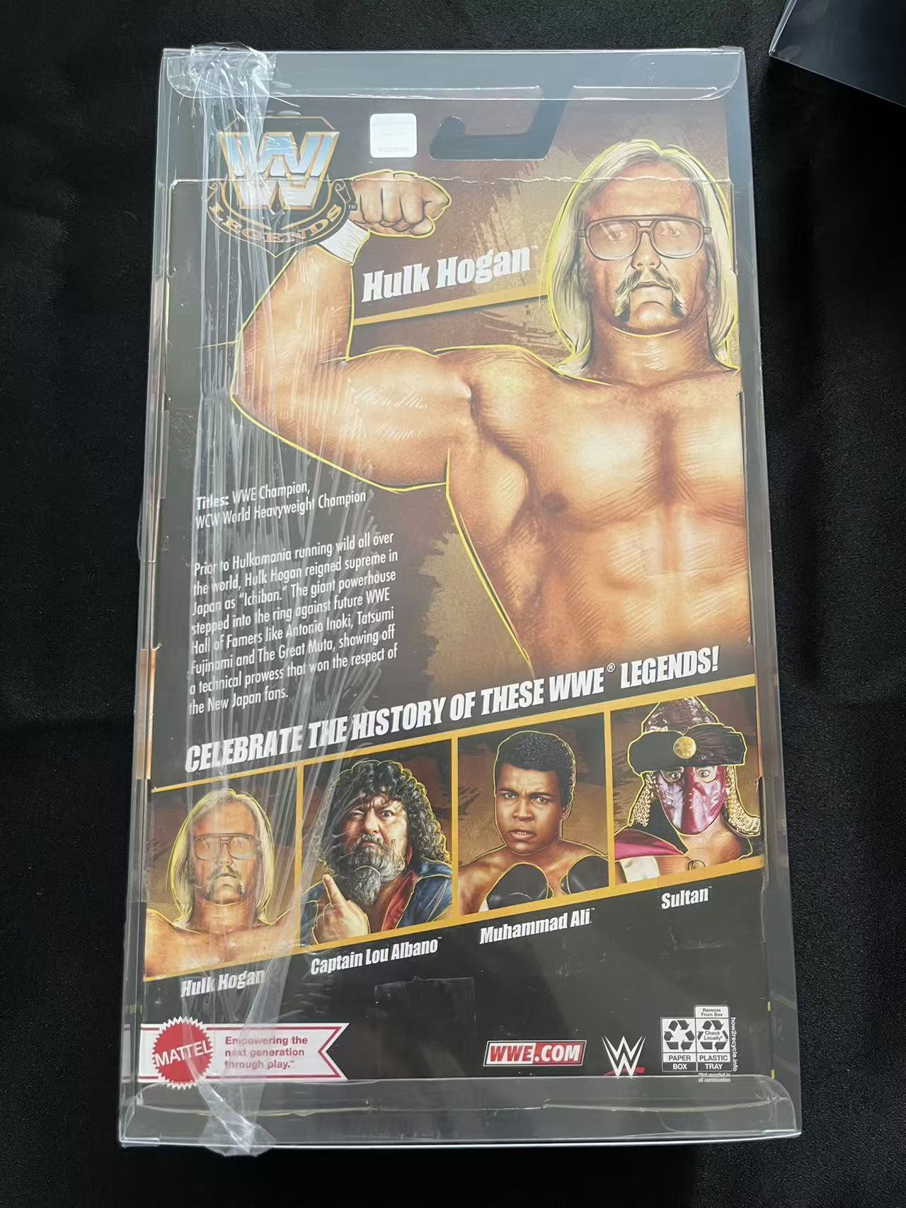 Mattel WWE Legends Series 22 PET Protectors (0.40 mm, 10-Pack)