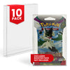 Protecteurs PET pour booster packs Pokémon (emballage carton, 0,40 mm, paquet de 10)