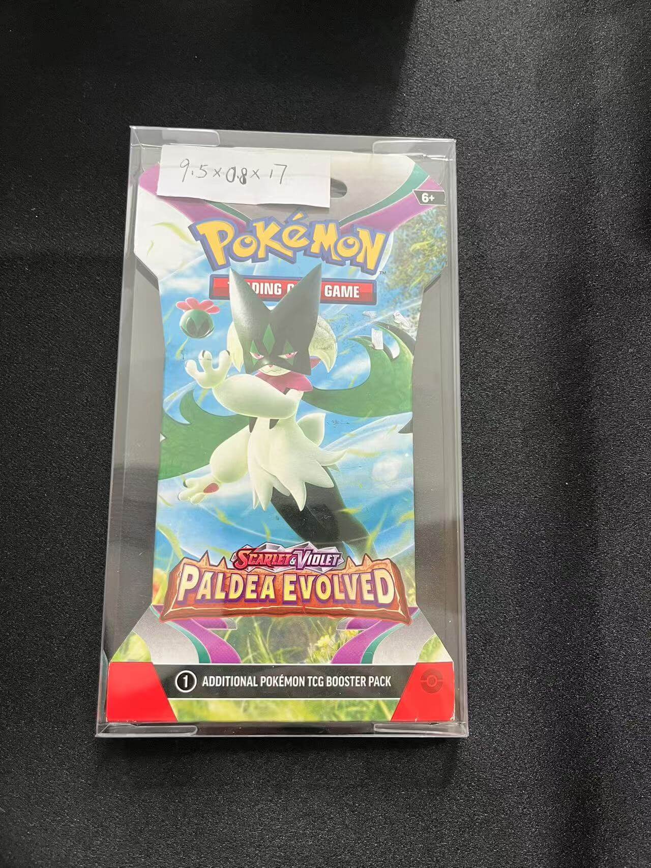 Protecteurs PET pour booster packs Pokémon (emballage carton, 0,40 mm, paquet de 10)