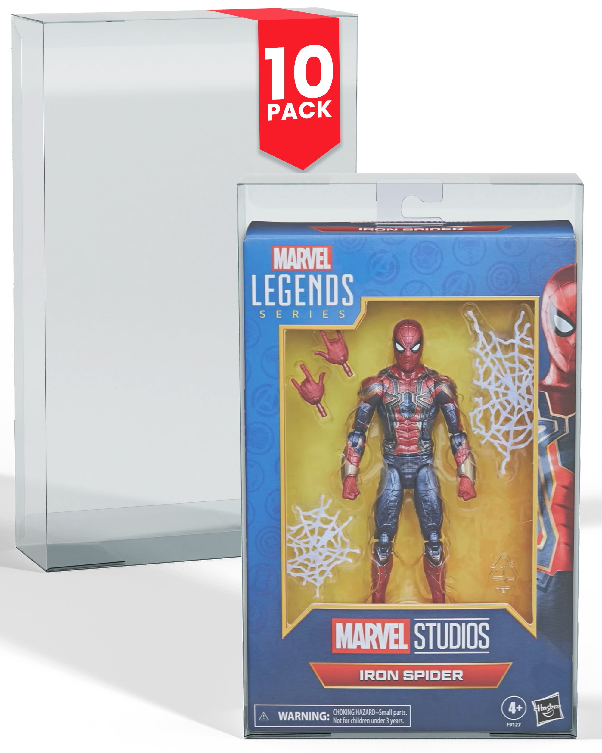 Marvel Legends PET Protectors – 10-Pack for Action Figures