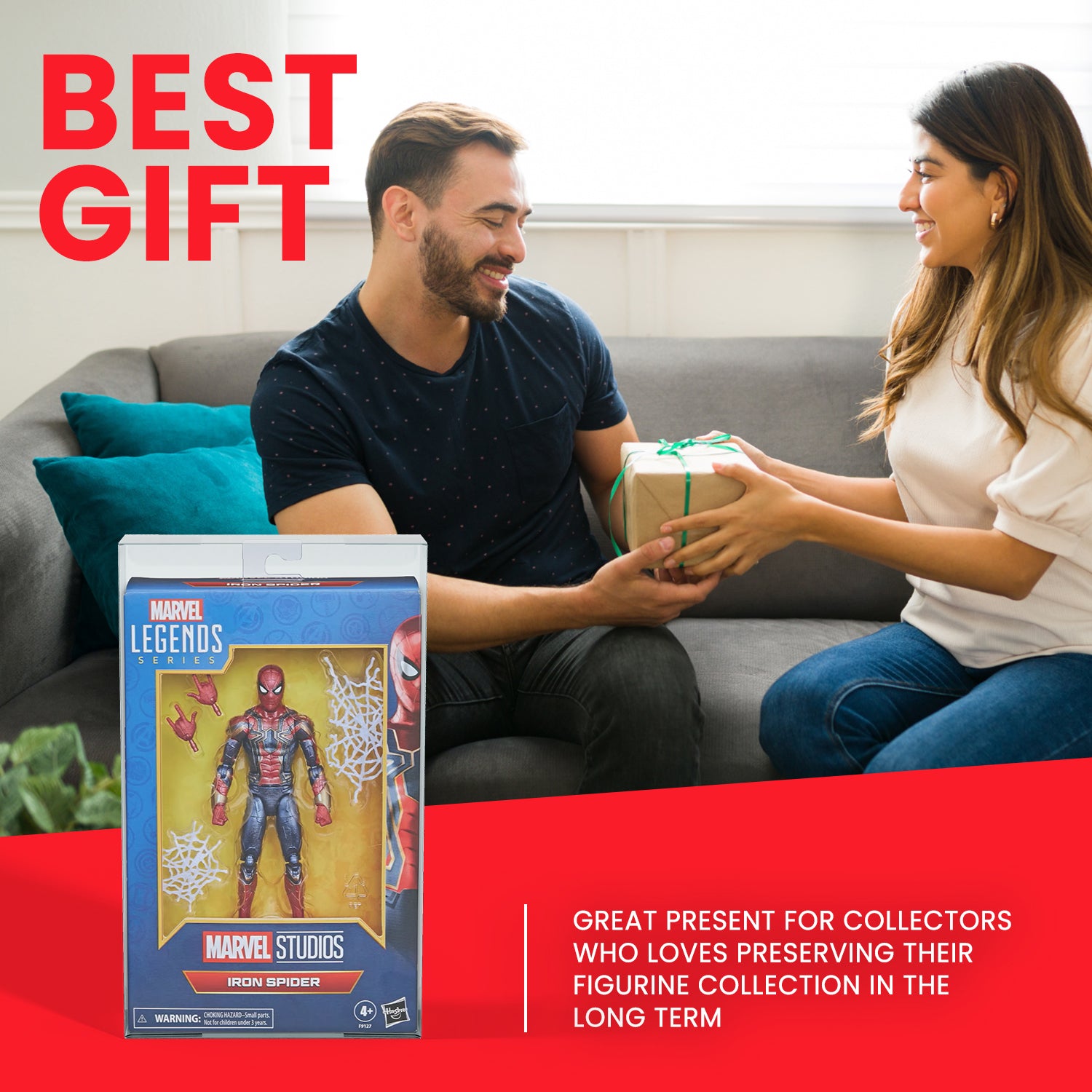 Marvel Legends PET Protectors – 10-Pack for Action Figures