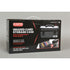 Black graded card storage case packaging with Evoretro branding on a gray background