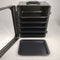 Aluminum Miniatures Display & Carry Case w/ 5 Metal Trays for Collectible Figures and Models