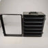Aluminum Miniatures Display & Carry Case w/ 5 Metal Trays for Collectible Figures and Models
