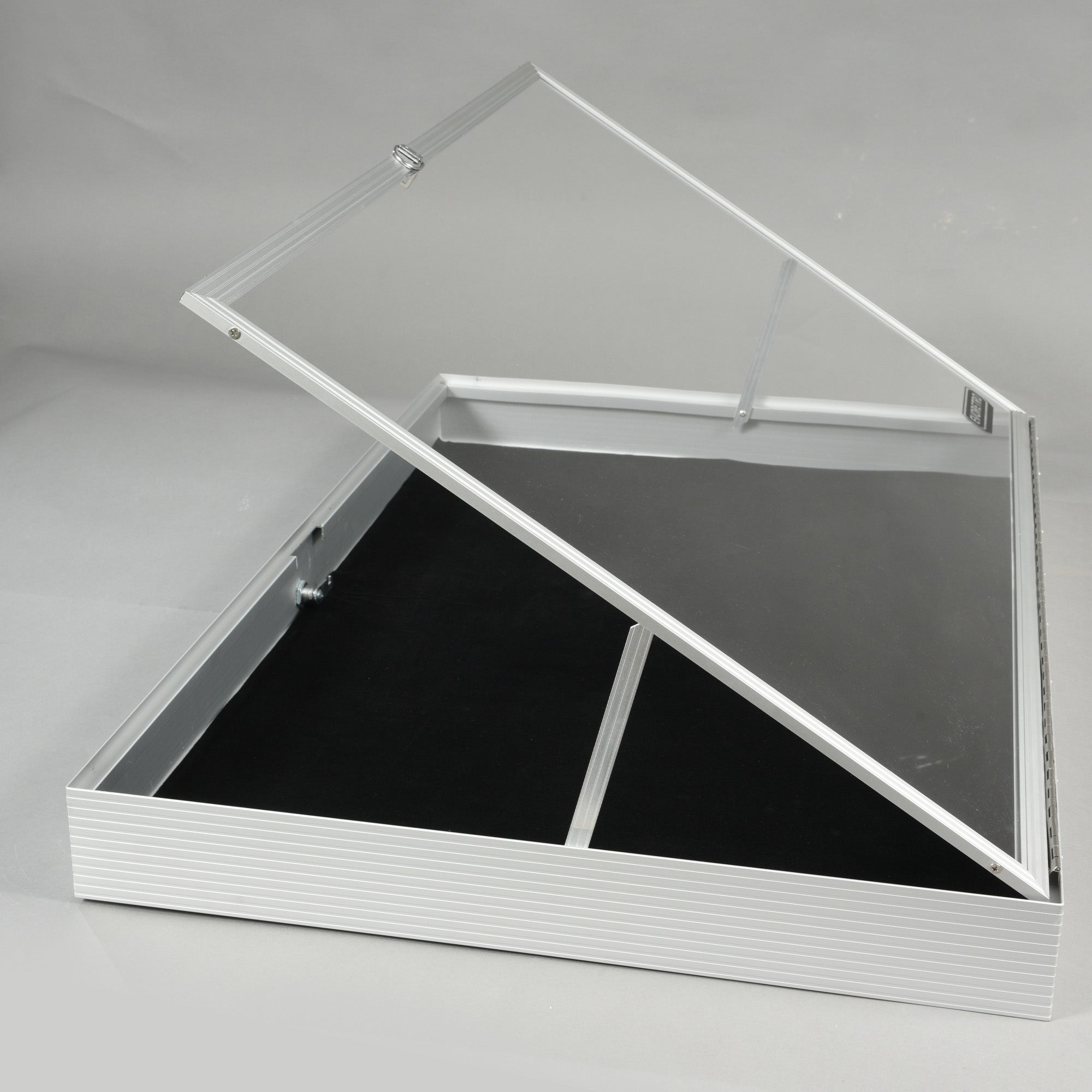 EVORETRO Aluminum Acrylic Clear Top Display Vendor Trade Show
