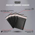 50x Poly Bubble Mailers  4x6" – Black Protective Shipping Envelopes