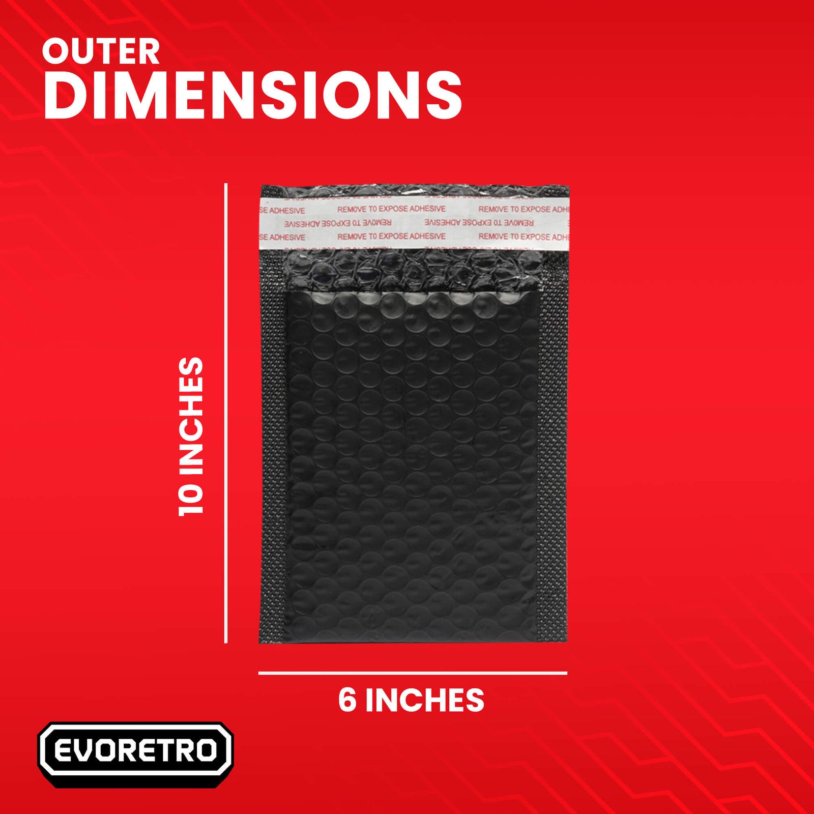 50x Enveloppes d’Expédition à Bulles 6x10
