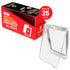 Magnetic one touch card holder 55pt for trading cards with secure snap closure and clear display