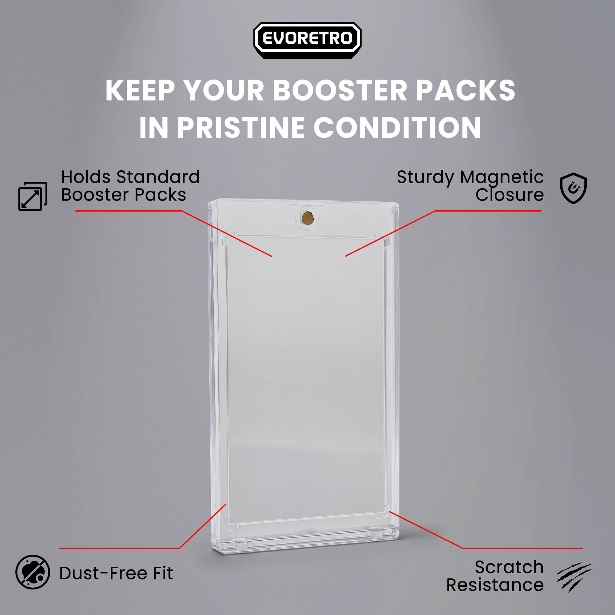 Magnetic One Touch for Booster Pack of 10