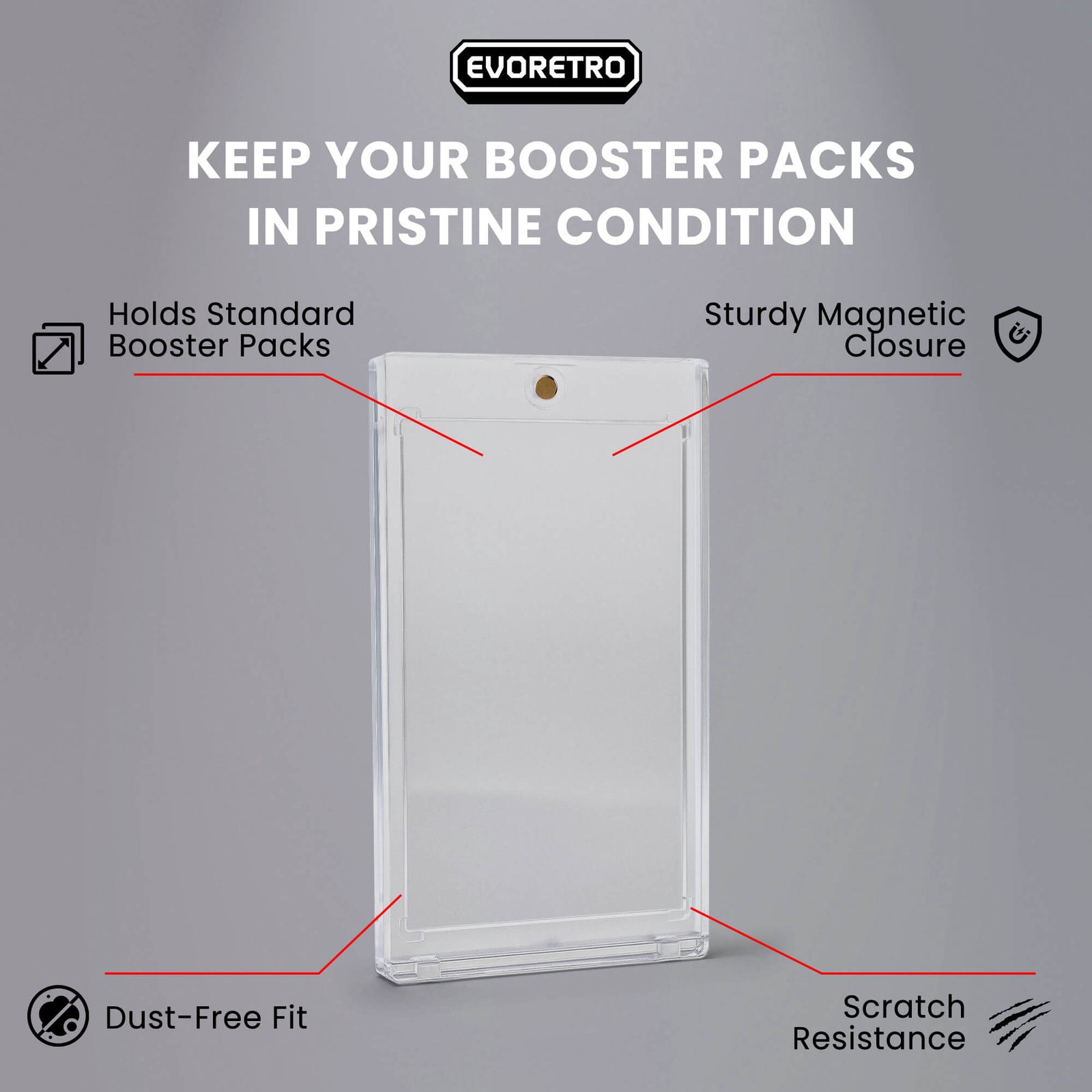 Magnetic One Touch for Booster Pack of 10